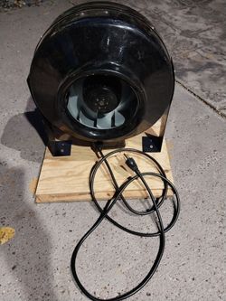 Inline duct exhaust / ventilation fan