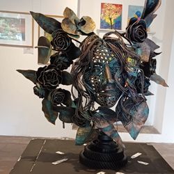 Abstract Metal Handmade One Of A Kind