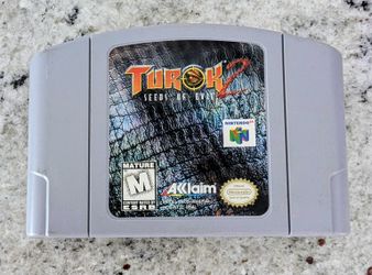 Turok 2: Seeds of Evil (N64) - Authentic & Tested 