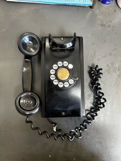Vintage Bell System Western Electric Rotary Wall Telephone