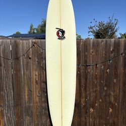 Vintage 9’0” Indian Longboard Surfboard 