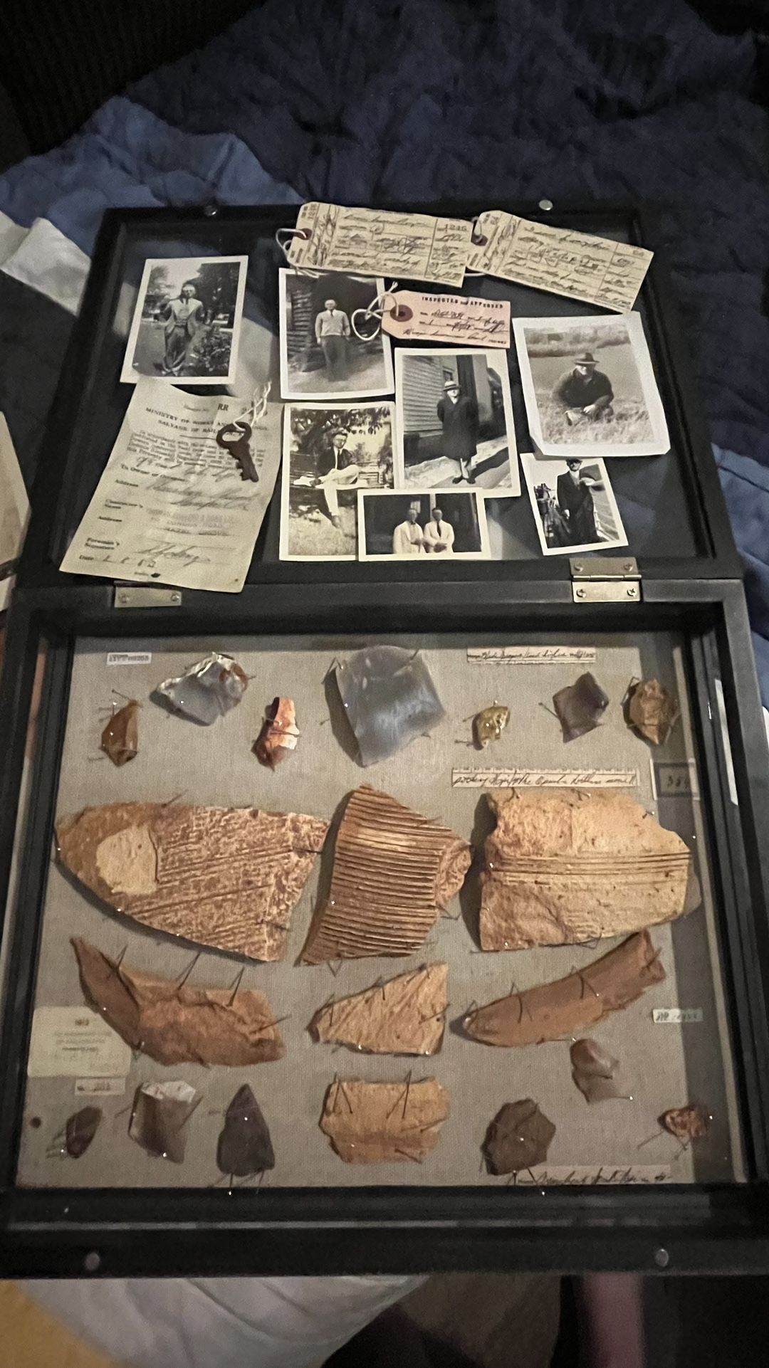 Antique Fossil Mix Indian Southwest Pottery Artifacts With Pics