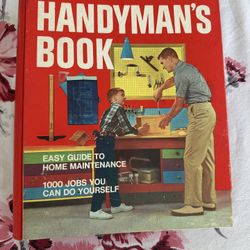 Vintage better homes And gardens 1970  handyman five ring hardback binder book Original 1970 version 