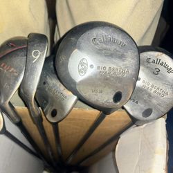 Used Gold clubs
