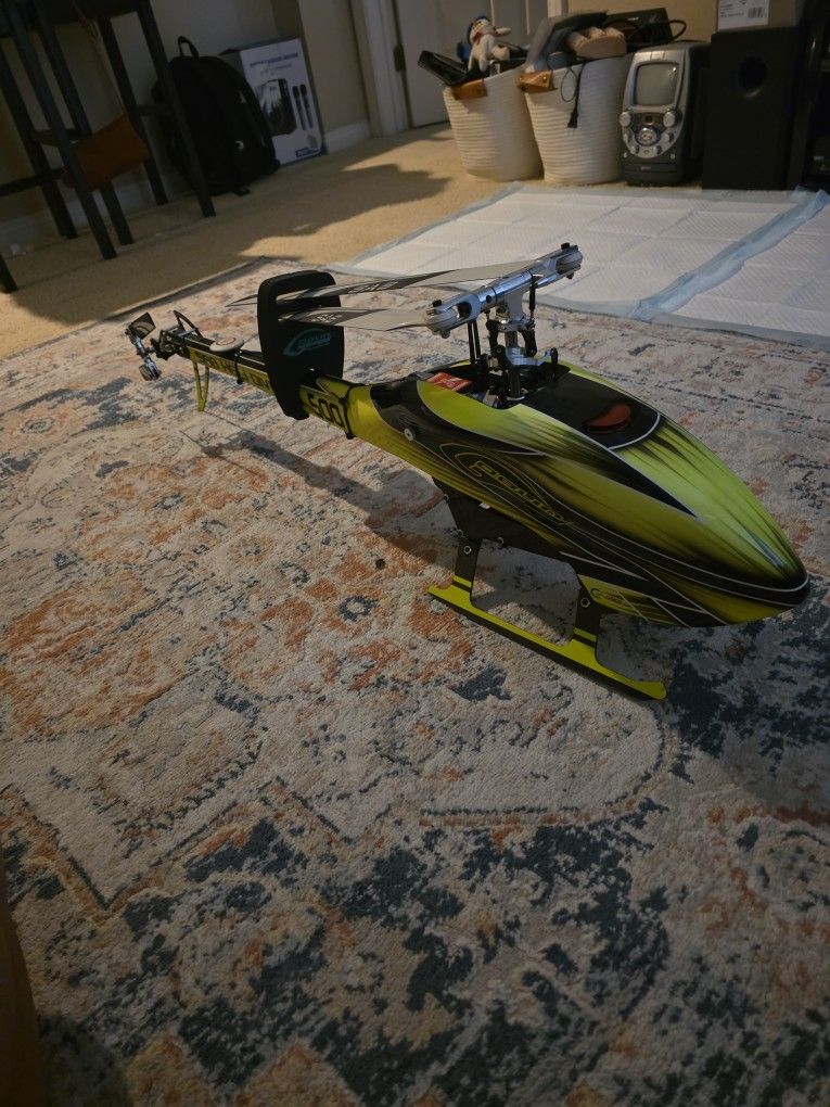 SAB GOBLIN 500 HELI DIVISION RC HELICOPTER