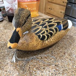 2  Duck decoys, Repainted To Be used As Decorative Items Inside