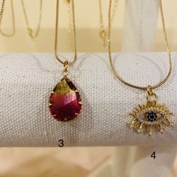 14k Gold Plated Chain Necklaces! 