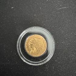 1908 Indian Head Gold Coin