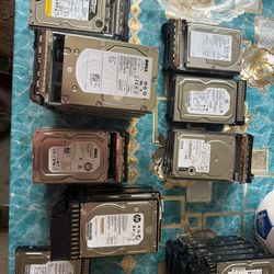 Hard Drives! Trying To Sell All Together.