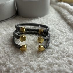 Original 18k Gold TOUS Mesh Bracelets