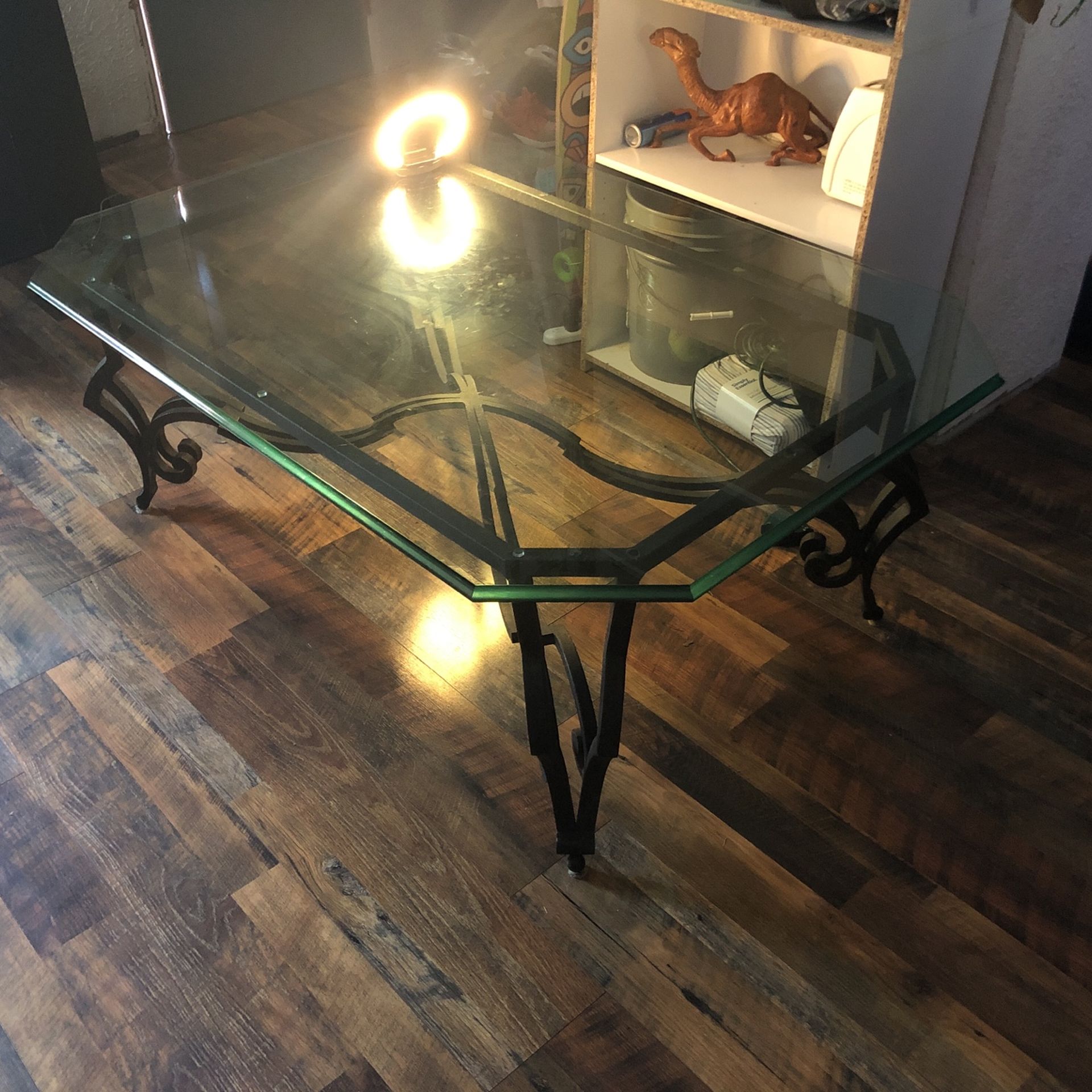 Rod Iron Coffee Table