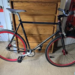 Mostly new premium fixed gear bike. All City BigBlock, NJS, Phil Wood
