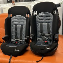 kids booster car seats $35 each or $60 both 15203 Midway rd Addison tx