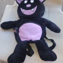 Plushy Bat Back Pack 