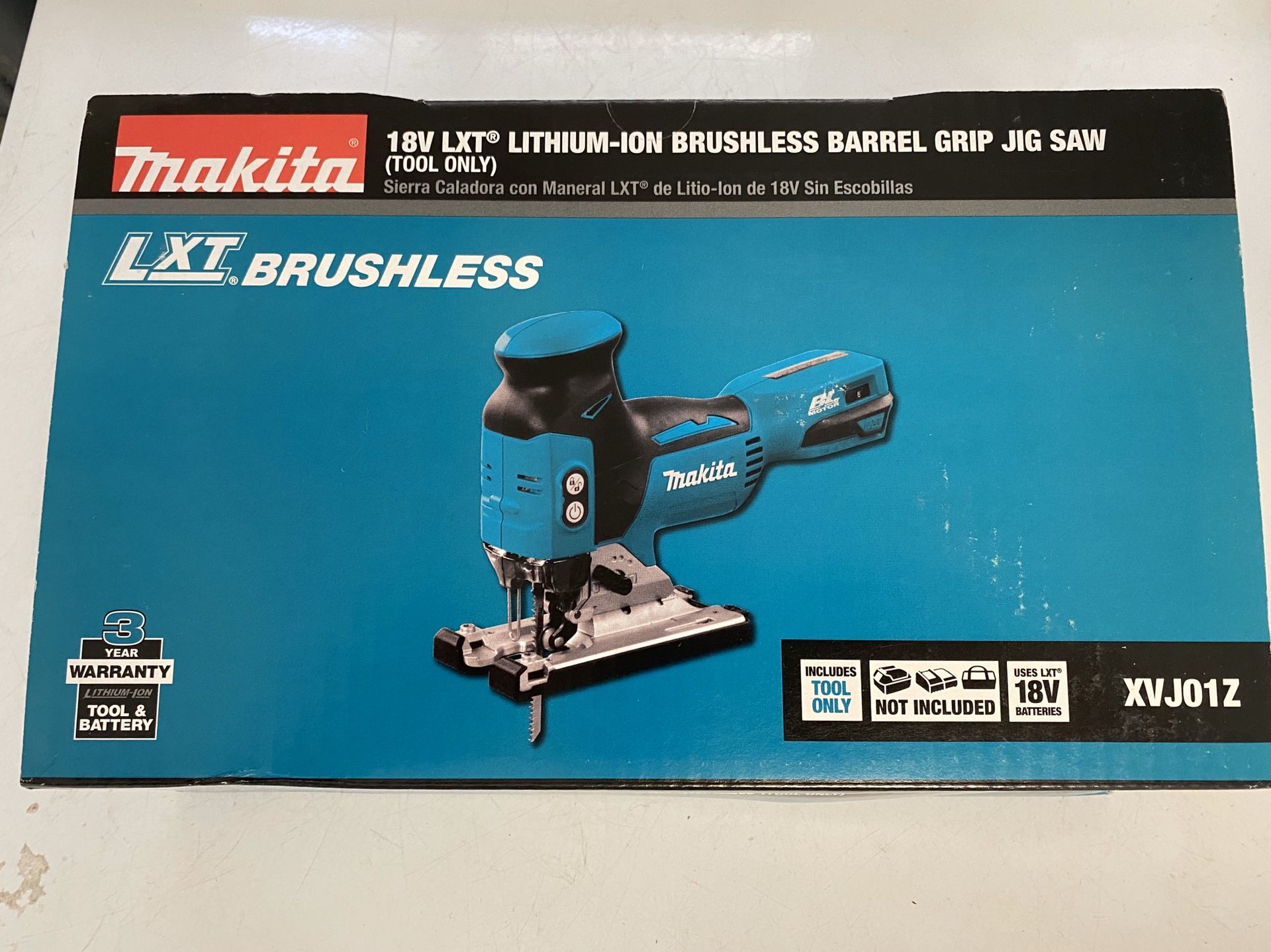 18V LXT Makita Brushless Barel Grip Jigsaw