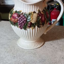 Vintage ceramic pitcher