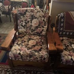 Vintage 3 Piece Sofa Set.