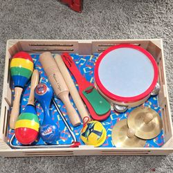 Melissa & Doug Band-in-a-Box Clap! Clang! Tap!