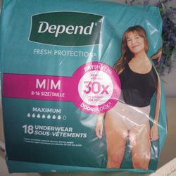 Depends. Women's 