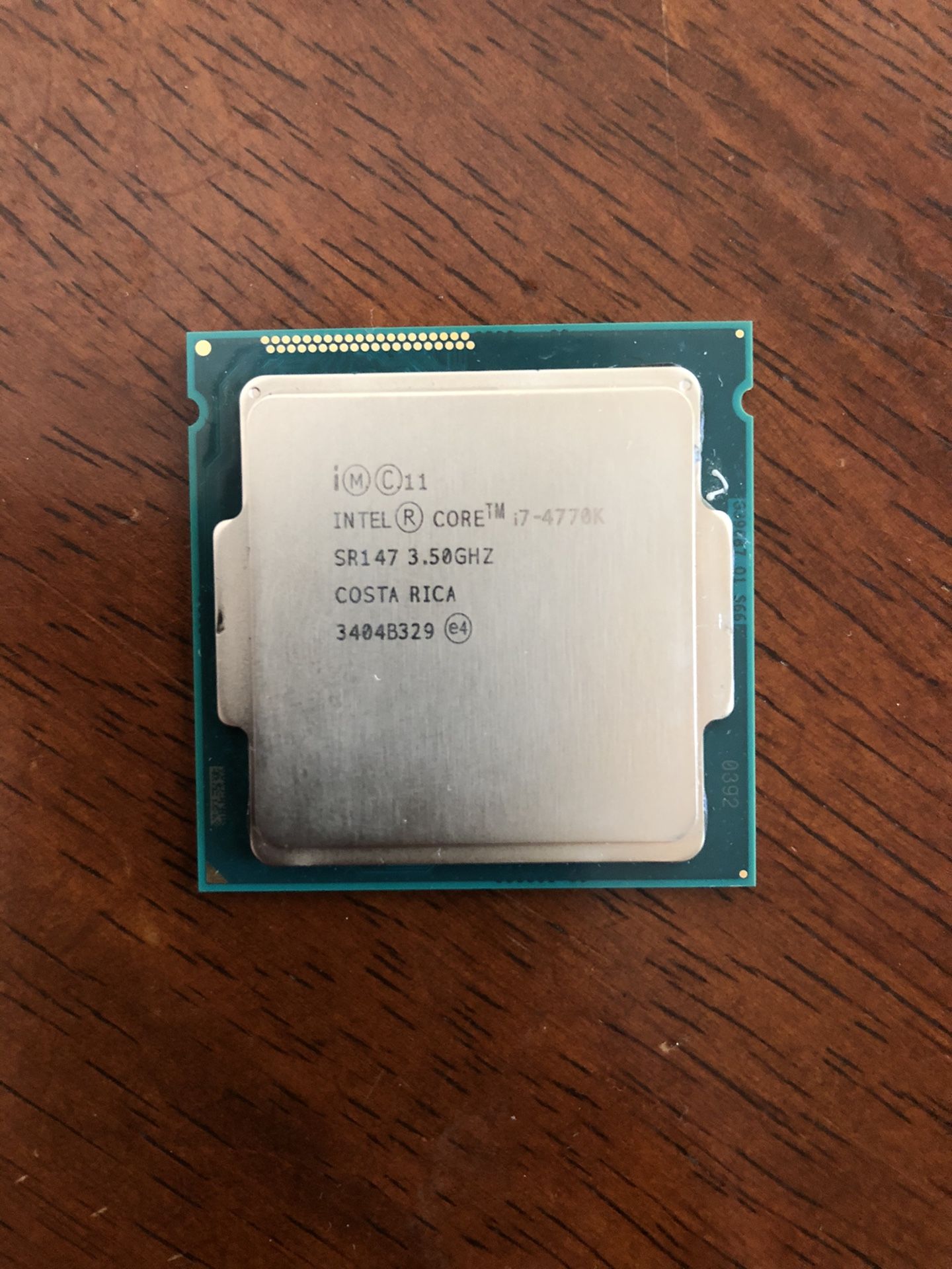 Intel core i7 4770k processor