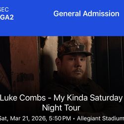 Luke Combs Tickets 