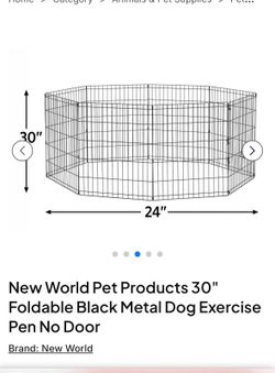 Pet Exercise Pen