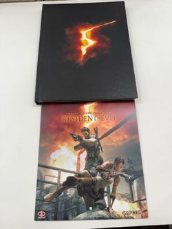 Resident evil 5 stratedgy guide hard cover with calendar
