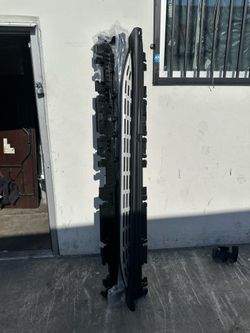 Running Boards Compatible with Mercedes Benz GLE W167 GLE350 GLE450 GLE450e GLE580 2020 2021 2022 2023 2024 2025 2026 Side Pedal with Brackets,2 PCS R