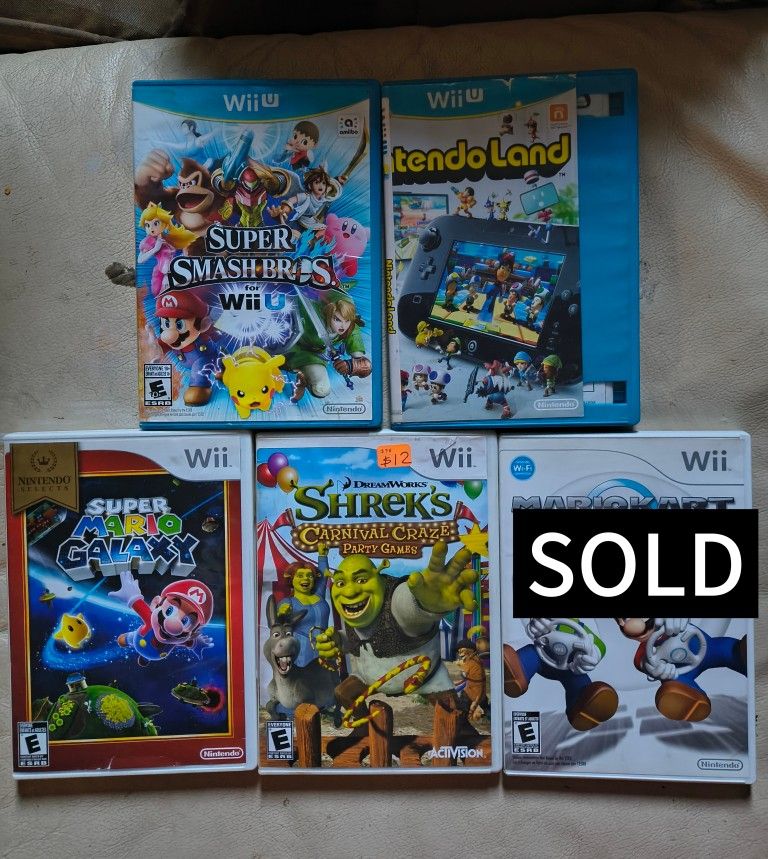 Wii U + Wii Games