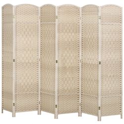  Folding Room Divider Screen 6 Panel