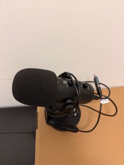 USB Condenser Microphone with Desktop Stand