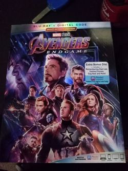 Avengers endgame blu-ray