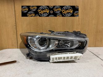 2018 2019 2020 2021 2022 2023 Infiniti Q50 Passenger Side Right Side Headlight