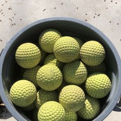 11” Soft Dimple Machine Balls