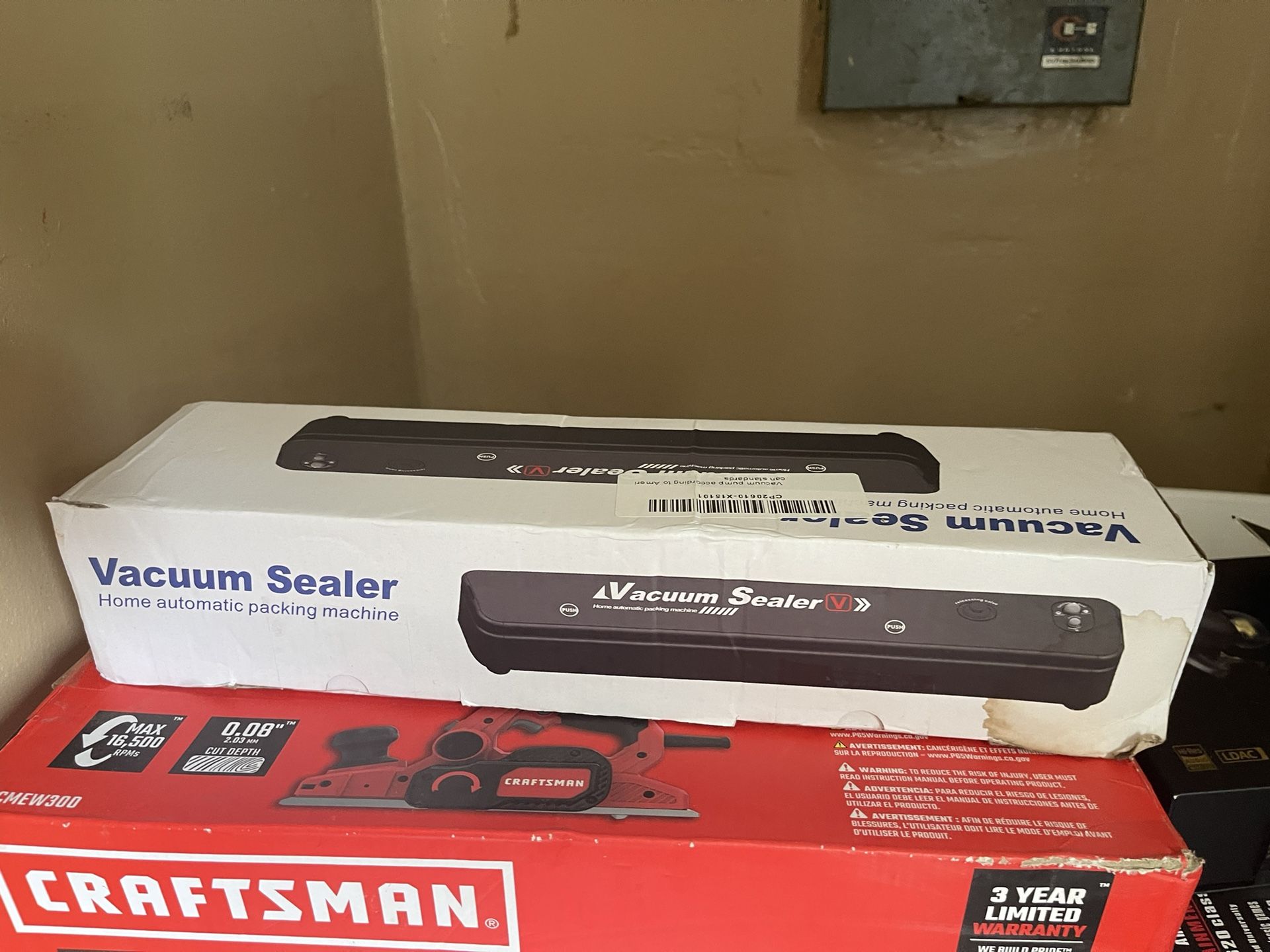 Vacuum Sealer New