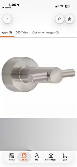 NEW - ROBE HOOKS - GLACIER BAY