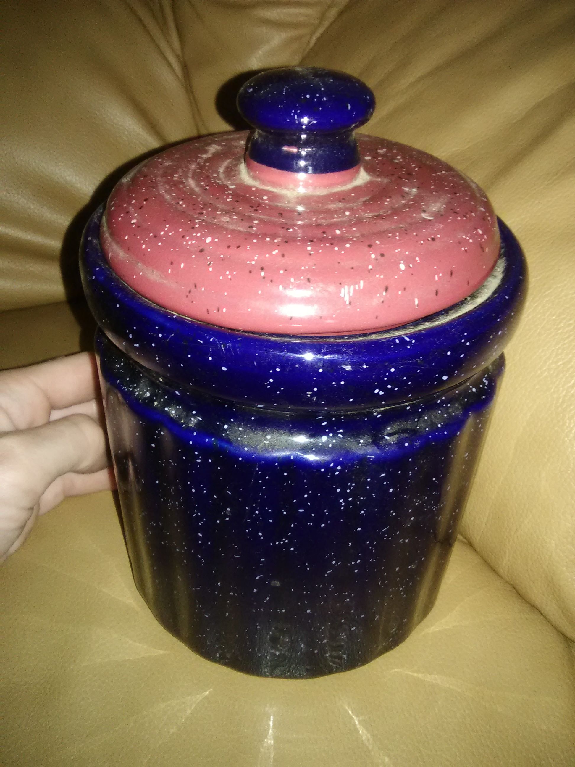 Antique cookie jar
