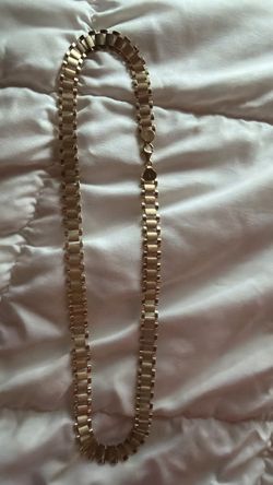 10K Rolex Chain 22inch