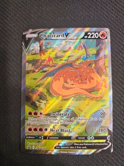 NM 2022 SWSH BSP Ultra Premium UPC #260 FA Charizard V Pokemon