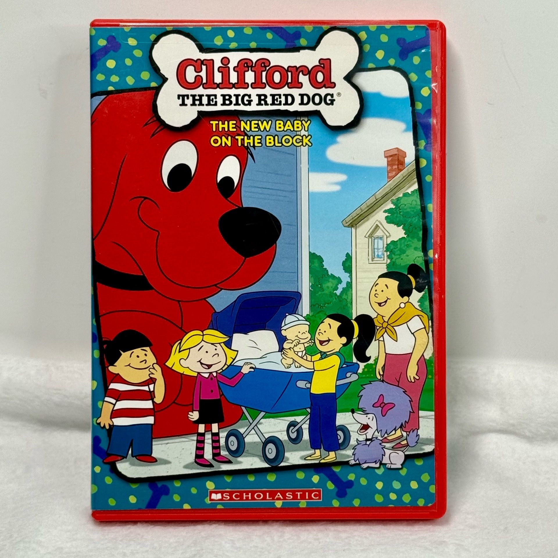 Clifford The Big Red Dog The New Baby On The Block DVD 2006 Scholastic PBS Kids