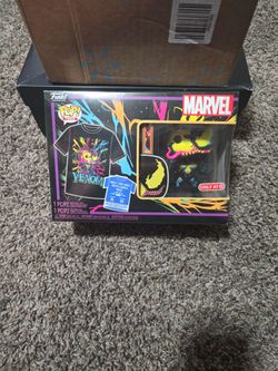 Marvel Venom Funko POP And Tee Target Exclusive