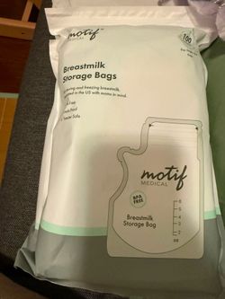 Milk storage bags Motif