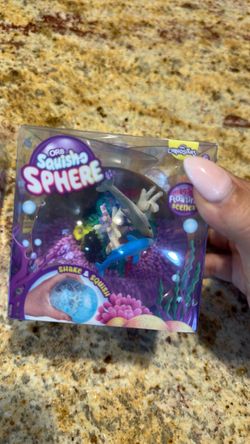 Orb squishy sphere with sea animals