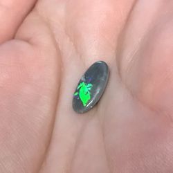 Black Friday Sale !    Australia Black Opal Cabochon Gorgeous Flash,  From Lightning Ridge Australia   