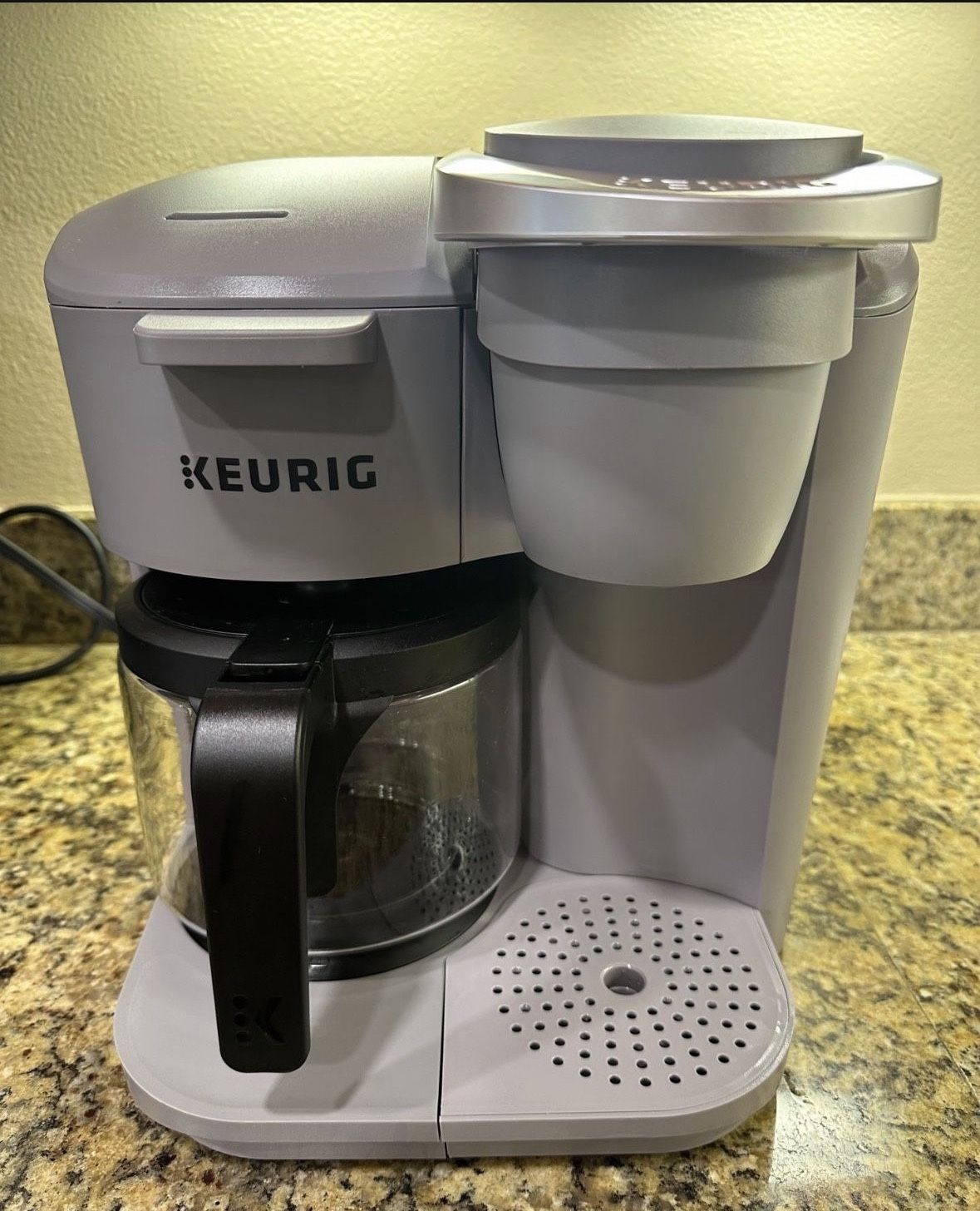 Keurig K-Duo Essentials Moonlight Gray K- Cup Coffee Maker