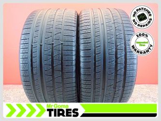2 Pirelli Scorpion Verde A/S Ecoimpact 315/35R21 Used Tires 8.0/32 Tread 3153521