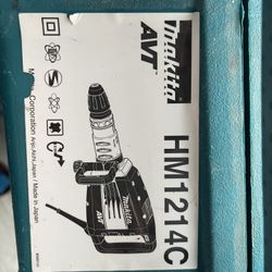  Makita  Electric Demolition  Hammer HM1214c  working in perfect condition  Can test before buying  Only serious buyers   690$ 