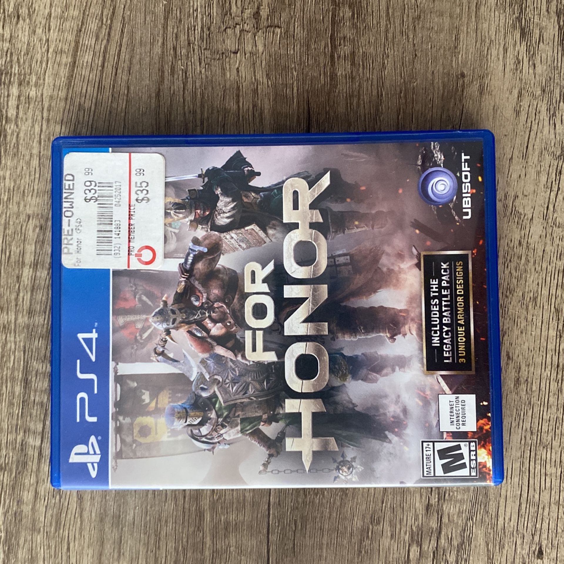 For Honor PS4 