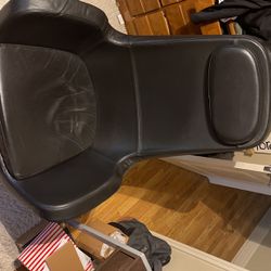 Leather Chair with Footrest asking 100 OBO
