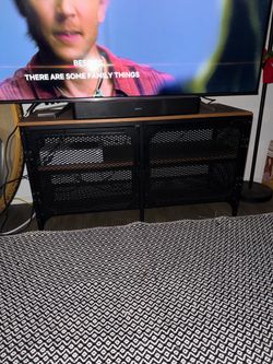 Modern Tv stand wooden and black